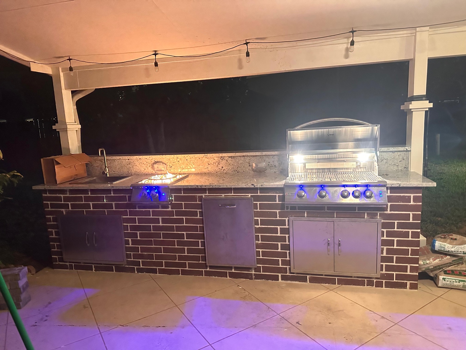 Outdoor kitchen project photo 1